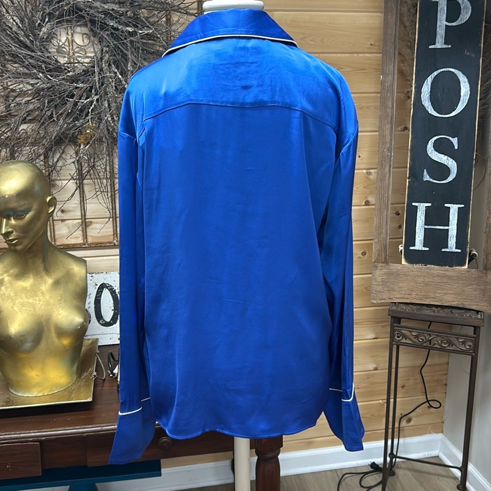 NWT Equipment Shalom Pajama Shirt - Picture 8 of 12